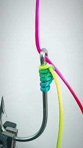 14K views · 116 reactions | The latest version of fishing knot  #knot #rope #fishing #fishhook #knotting #knottutorial #reels #diy #usa #fblifestyle | Knot Rope | Facebook