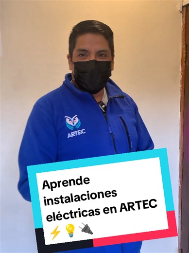 ⚡🏠 APRENDE INSTALACIONES ELÉCTRICAS DOMICILIARIAS DESDE CERO 🏠⚡ ¿Quieres aprender un oficio que siempre tiene trabajo? En ARTEC te enseñamos instalaciones eléctricas domiciliarias desde 0, paso a paso y de forma práctica 💡🔧 ✔️ Aprende a hacer conexiones seguras ✔️ Identifica fallas eléctricas en tu hogar ✔️ Capacítate para generar ingresos con lo que sabes 📆 Inicio de clases: 10 de enero 📍 Disponible en nuestras dos sucursales: • Zona 16 de Julio – calle Nisthaus esquina Arturo Valle • Zon