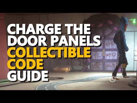Charge the Door Panels Guide + Collectible Code Poppy Playtime Chapter 5