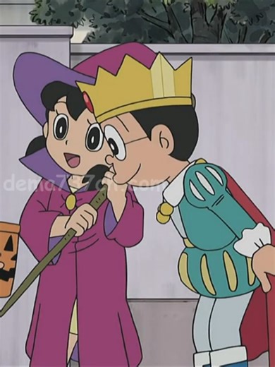 Halloween dan Nobita Sang Pangeran Katak
