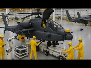 How Helicopters Are Built: Inside an Advanced Aerospace Assembly Plant
