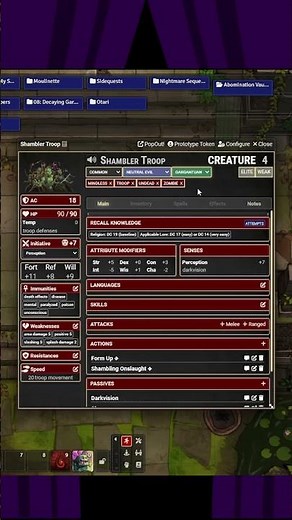 FVTT PF2 - Handling Troops