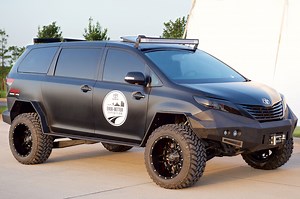 Toyota Creates the Ultimate Off-Road Sienna Minivan Monster
