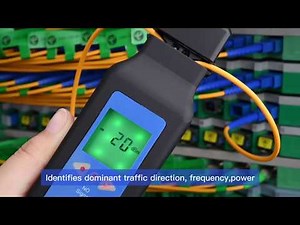 How to use Optical Fiber Identifier Orientek TFI 40 Live SingleMode Fiber Identifier Detector