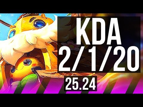 BLITZCRANK & Tristana vs VEIGAR & Smolder (SUP) | 2/1/20 | KR Master | 25.24