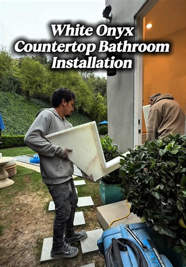 Transforming Spaces with Stunning White Onyx Countertops