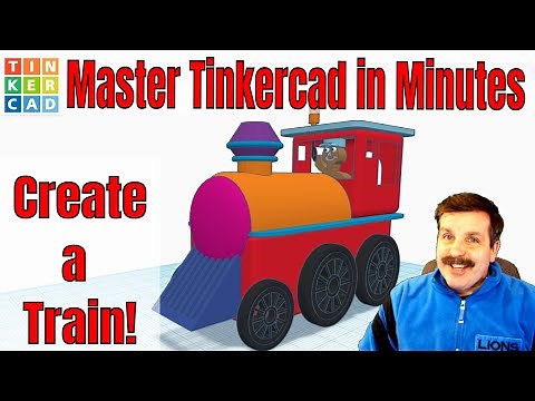 Build A Tinkercad Train With Ease - Beginner Friendly Tutorial!