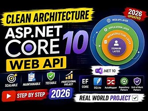 🚀 Master Clean Architecture in ASP.NET Core: Full Course [2026]