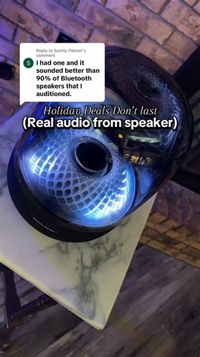 Harman Kardon Aura Studio 4 Bluetooth Speaker Holiday Deal