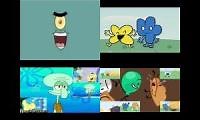 Mix of 4 videos from youtube : Sparta Remix Spongebob vs BFBSparta Re