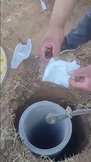 Deep well oxygen content testing process