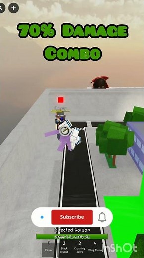 🦗 LOCUST GUY COMBO🦗 😱70% DAMAGE COMBO😱 #roblox #jjs #combo