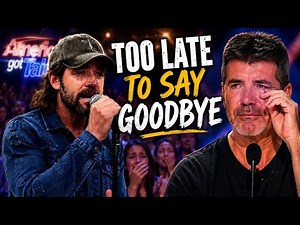 Mark Zadok - Too Late to Say Goodbye 💔 | Emotional AI Singing Story | AGT 2026
