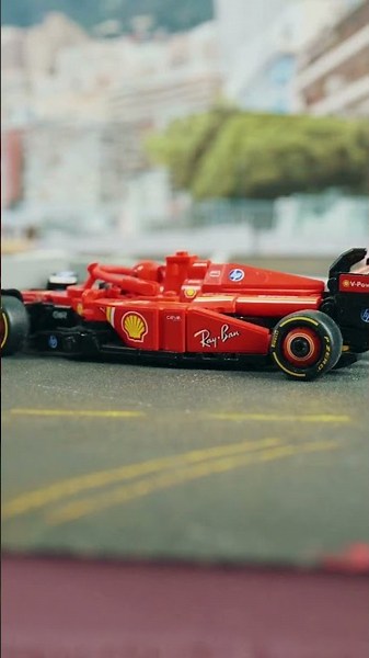 How Benedek Lampert creates epic toy worlds 🎬✨#Shorts #LEGO #F1 #LEGOF1 #MonacoGP