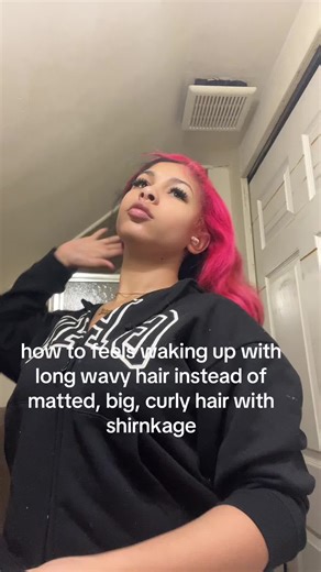 Waking Up with Long Wavy Hair Tips