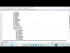 7th day numpy 21 01 2025