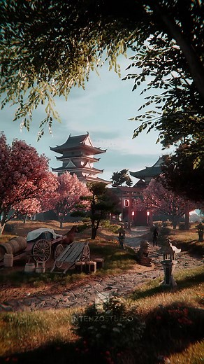 3D Art: Exploring the Beauty of Japan with CGI Animation