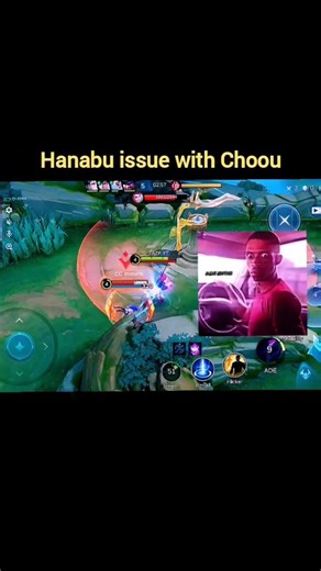 Bro got so angry 😂 Chou insane moment #mlbbshorts