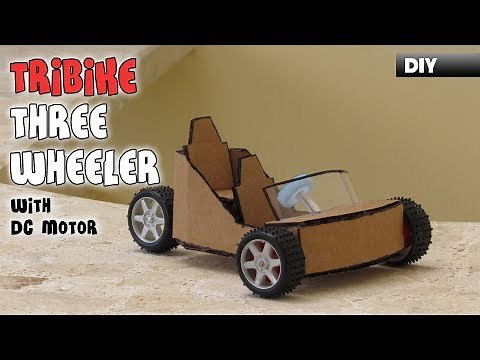 How to make a TriBike - Three wheeler vehicle | DIY
