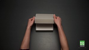 How to construct the two piece box (lid and base)