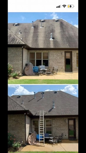 $1 • Aggressive, soft wash and roof rejuvenation Aggressive, soft wash and roof rejuvenation we clean all algae off of your roof. Makes it look like new. We also offer a bio base product for roof rejuvenation with bio oils apply to the asphalt shingles will add 10 to 15 years to an old existing roof for pennies on the dollar of replacing your old roof, our product rejuvenate your shingles We are rejuvenating old roofs every Shingle day. https://www.facebook.com/marketplace/item/2202272290265477/