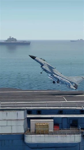 Eurofighter Typhoon ditches in water off deck ⚓ #Typhoon #Carrier #Navy #Crash #Aviation #Sea #War