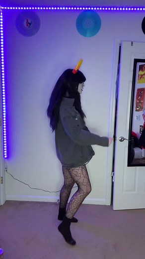 fun fact megalovania was in homestuck originally before undertale🤓 #homestuck #undertale #vriska #vriskacosplay #homestuckcosplay #videogame #fyp #tobyfox