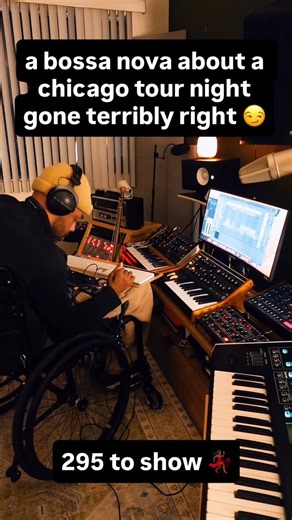 Kwudi on Instagram: "295 to show was one of those times the definition of a terrible night is highly debatable lol. gotta love chicago Billie Gon Say just getting layers and parts right before the homies make it what it’s supposed to be. started working on this project 6 years ago and my taste/skill has changed. going back through all the tracks and replacing some things with better things. one day at a time 🤝 300daystoshow.com #discover #kwudi #producer #synth #independent"