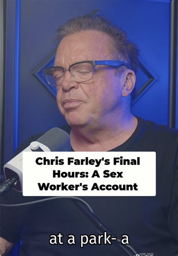 Chris Farleys final hours 🙏🏼🙏🏼 @NickyScarlotta @JojoScarlotta #fyp | Chris Farley