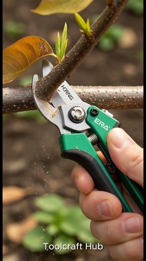Mini Pruner vs Fresh Branch 🌿 | Satisfying Clean Cut in Macro