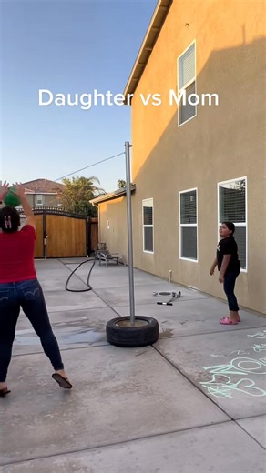 Playing tetherball with Camila #foryou #tetherball #viral #fyp | Bellamy Benjamin