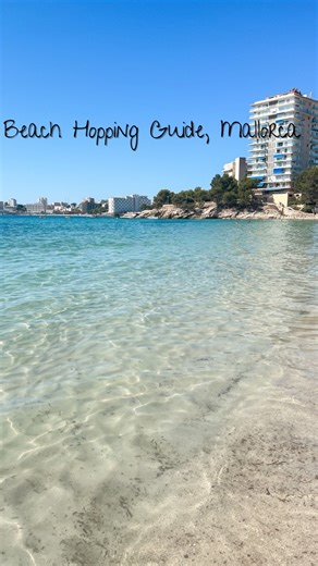 Taylor + Brian | Travel Couple • Points and Miles on Instagram: "Mallorca Beach Road Trip Guide 🏝️🚗 Mallorca isn’t just one “best beach” — it’s a full island of them. If you’re renting a car (highly recommend), here’s the ultimate beach loop to hit some of the best calas, coves, and coastlines Mallorca has to offer: 📍 Cala Ferrera – Clear turquoise water and a small cove feel. Great place to start your beach hop journey. 📍 Cala Mondragó – Inside a protected natural park. Soft sand, shallow w