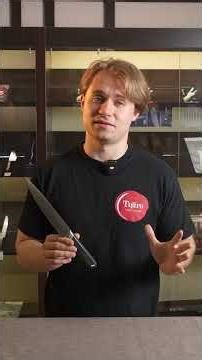 The Hatamoto Kaizen HVT-007 slicer is a knife that cuts itself.