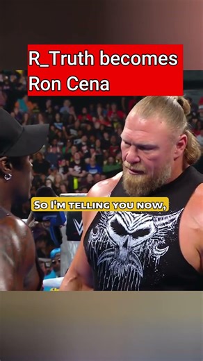 Brock Lesnar and -R-Truth: A fitting match