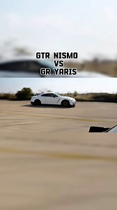 GTR NISMO vs GR YARIS DRAG RACE #facebookviral #race #GTR #Yaris | Hakudo Cars