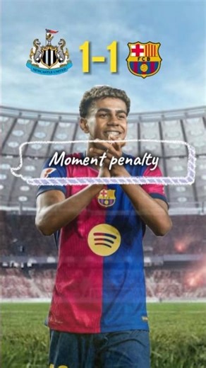 Barça vs new castle. #football #shortvideo