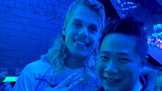 Western Bulldogs party at Perth's Magnet House