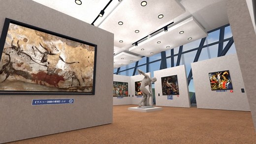 【VRChat】原寸大の西洋絵画を展示した美術館ワールドが登場 絵画150点を解説付きで鑑賞できる