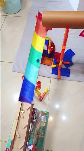 Transparent vs Blue Marble: Epic Marble Run Collision Challenge!