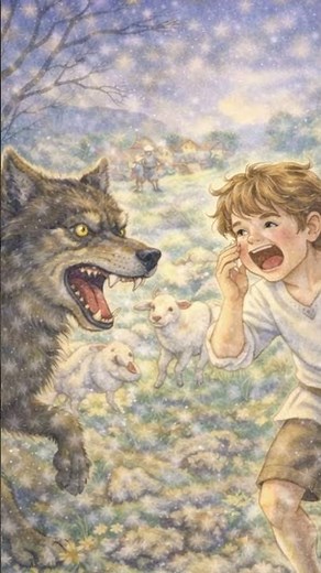 オオカミ少年【童話】【イソップ】【読み聞かせ】 #寝る前に聴きたい #睡眠用