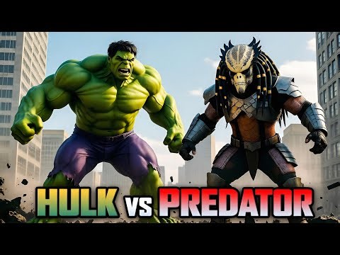 El Increíble Hulk 🆚 Predator La batalla Final
