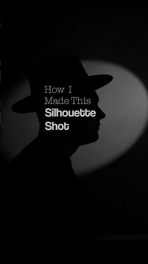 How I Made The Silhouette Shot #how #howto #cinematic #tutorial