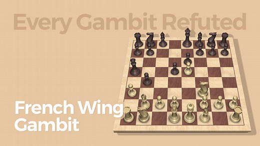 Every Gambit Refuted: French Wing Gambit