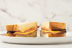 Tricked-Out Classic: Fried Bologna and Cheese Sandwich
