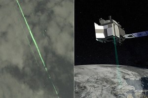 Green Lasers Spotted Over Mount Fuji Turns Out to be NASA ICESat-2 Satellite