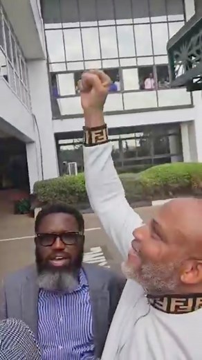Mazi Nnamdi Kanu at the Supreme Court Abuja today. A man greatly admired. Every tribe in Nigeria is seeking his freedom now, not tomorrow. | Evangelist Ebube Joseph