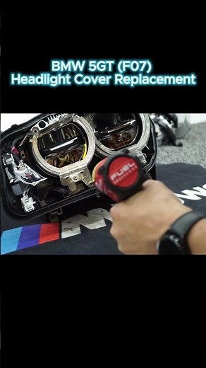 BMW 5GT (F07) Headlight Cover Replacement