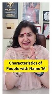 Dr Neeti Kaushik on Instagram: "Characteristics of People with Name ‘M’ #nittygrittywithdrneetikaushik #neetikaushik #numerology"