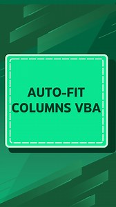 2M views · 25K reactions | How to Auto-Fit Columns in Excel with VBA ✅Comment “JOIN” and I’ll DM you the free class that shows you how to automate it all in minutes. #excel #exceltips #exceltricks #microsoftexcel #spreadsheets #exceltraining #learnexcel | Excel With Grant | Facebook