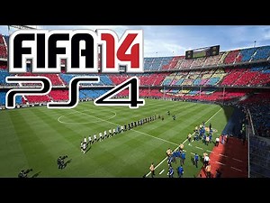 FIFA 14 - Playstation 4 Gameplay - FC Barcelona vs. Real Madrid [PS4] [FULL-HD]
